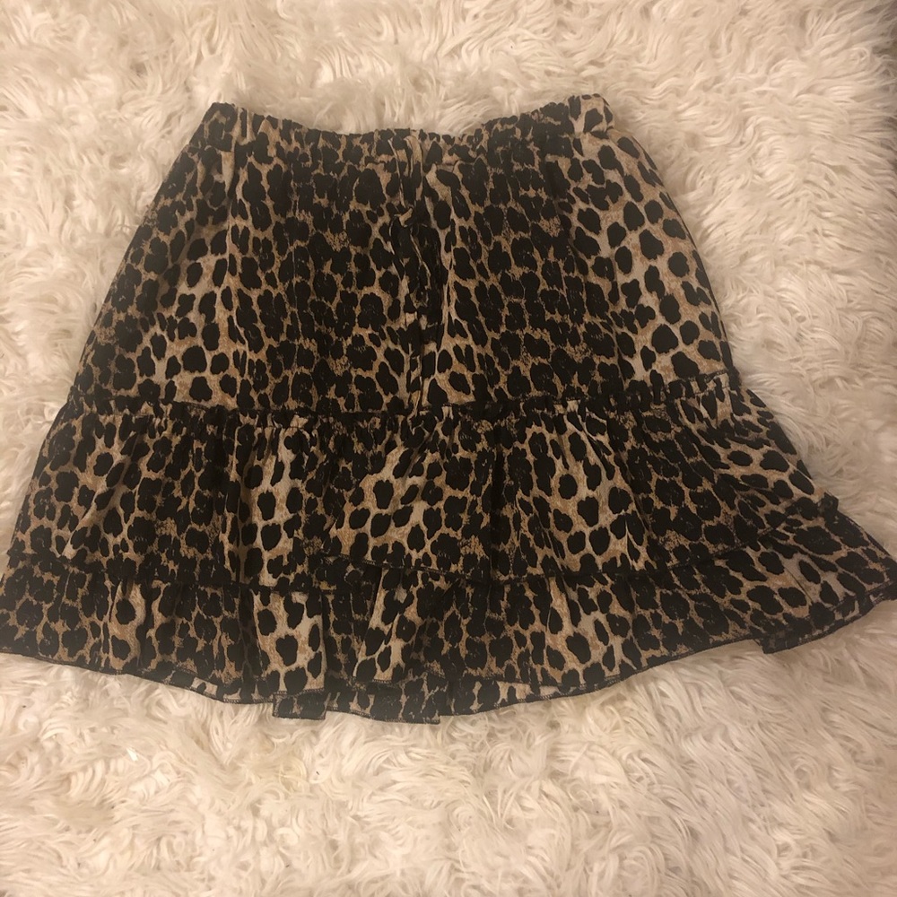 Shein leopard print float skirt